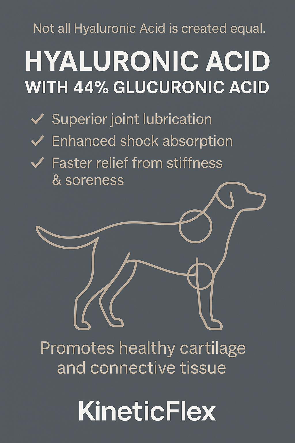 KineticFlex. A Comprehensive Hip and Joint formula. Including Boswellia.