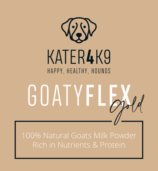 GoatyFlex Gold. Goat’s Milk Powder for Dogs (makes 8 pints)