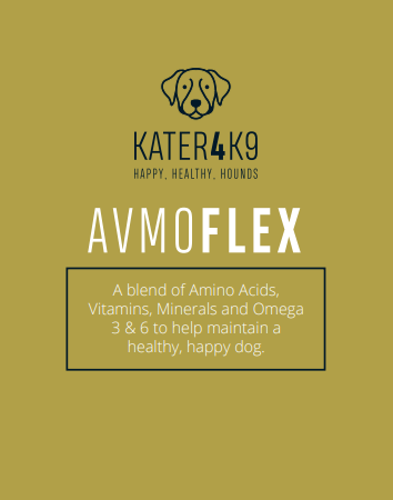 Avmoflex. BARF, RAW Diet Supplement for Dogs – Hemp, Seaweed & Herbal Supergreens