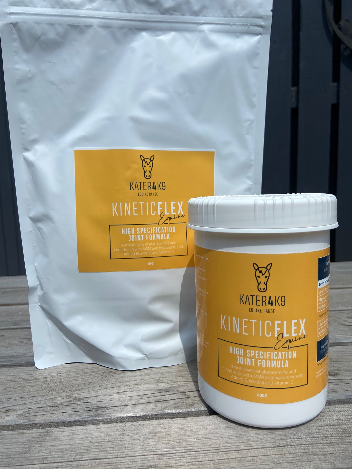 KineticFlex Equine. Highest Spec joint supplement available in the UK. With added Boswellia.