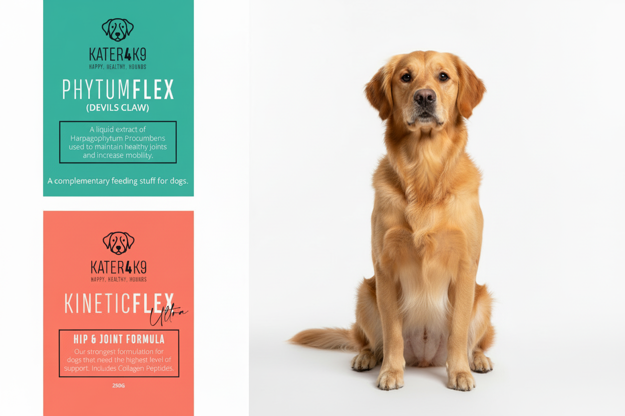 Ultra Joint Bundle - Phytumflex and Kineticflex Ultra with Golden Retriever