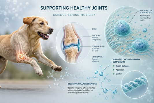 Bioactive Collagen Peptides vs Standard Collagen: Why the Difference Matters for Canine Joint Health
