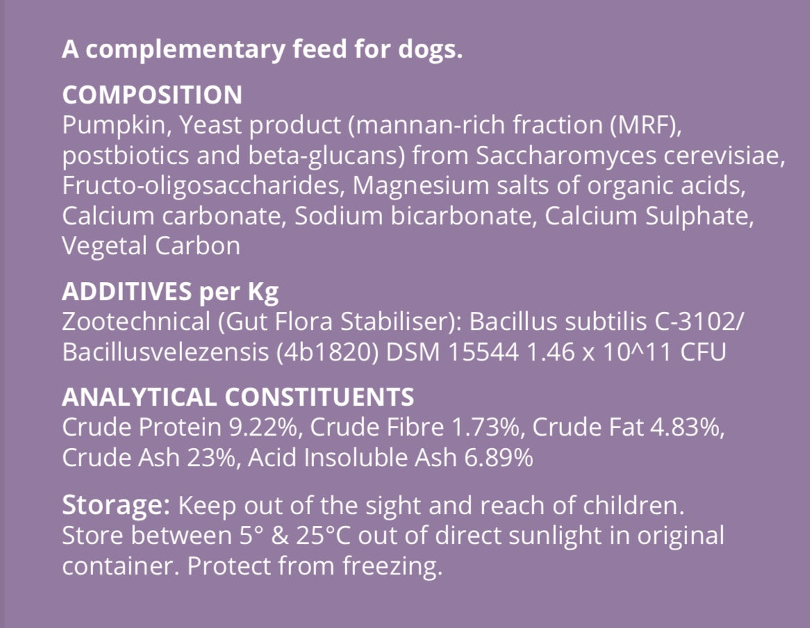 Preproflex Advanced. Probiotic, Prebiotic and Postbiotic Formula, including Pumpkin Powder.