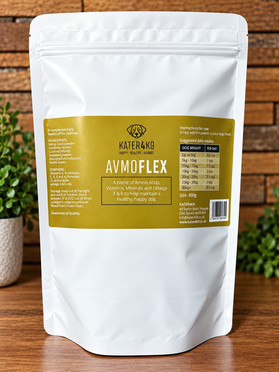 AvmoFlex™ | Whole-Food Nutritional Support for Dogs